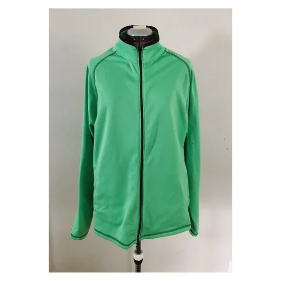 Puma | Jackets & Coats | Puma Sz Lg Neon Lime Green Zip Up  display picture 3